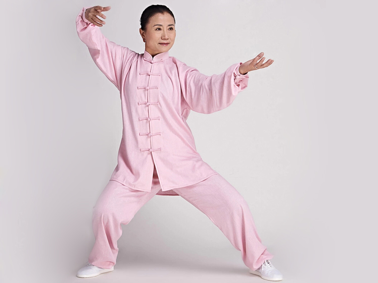 Tai Chi Clothing Long-sleeve Casual Style Linen Suit